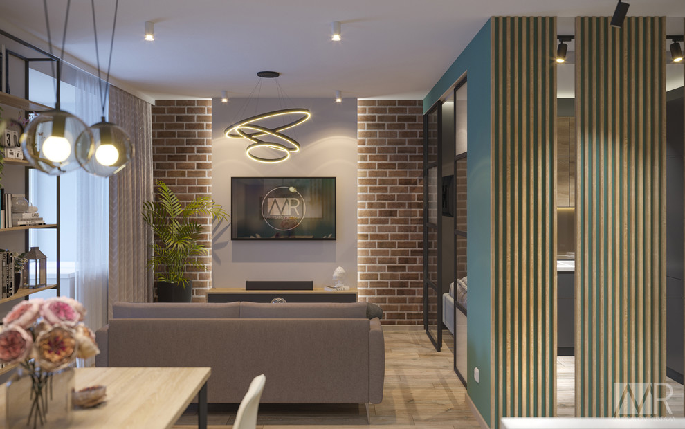 Дизайн проект квартиры в Северном парке. г. Томск