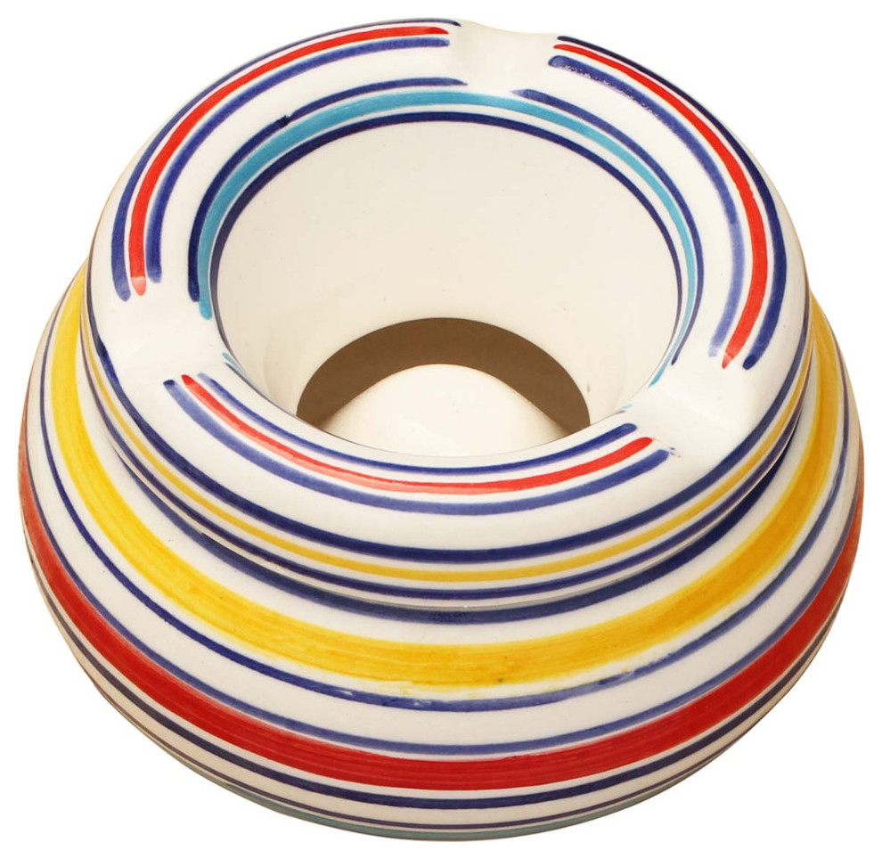 Smokeless Ashtray With Lid Ceramic Moroccan Ashtray Contemporary