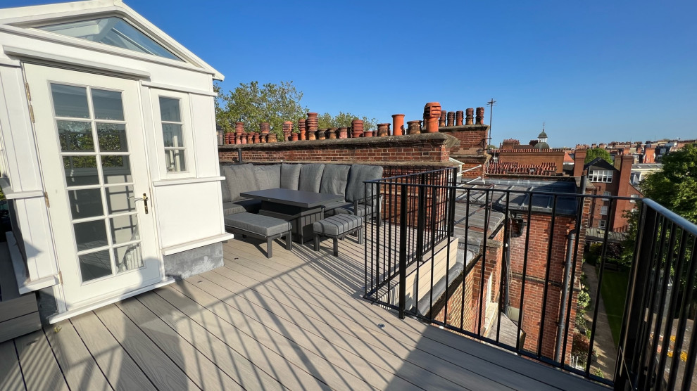 Roof Terrace creation for family home near Sloane Square. London SW1W
