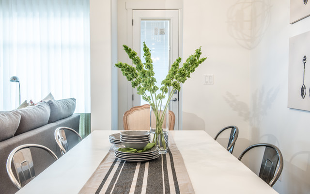 Rustic Chic transitional-dining-room