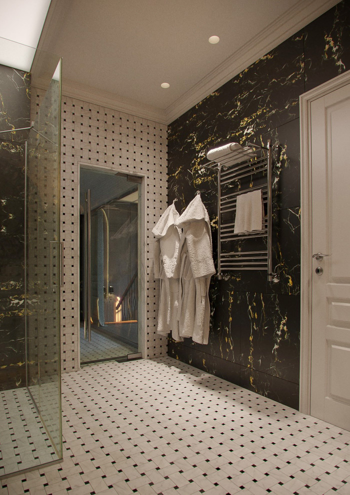 3х уровневая квартира в стиле современная классика