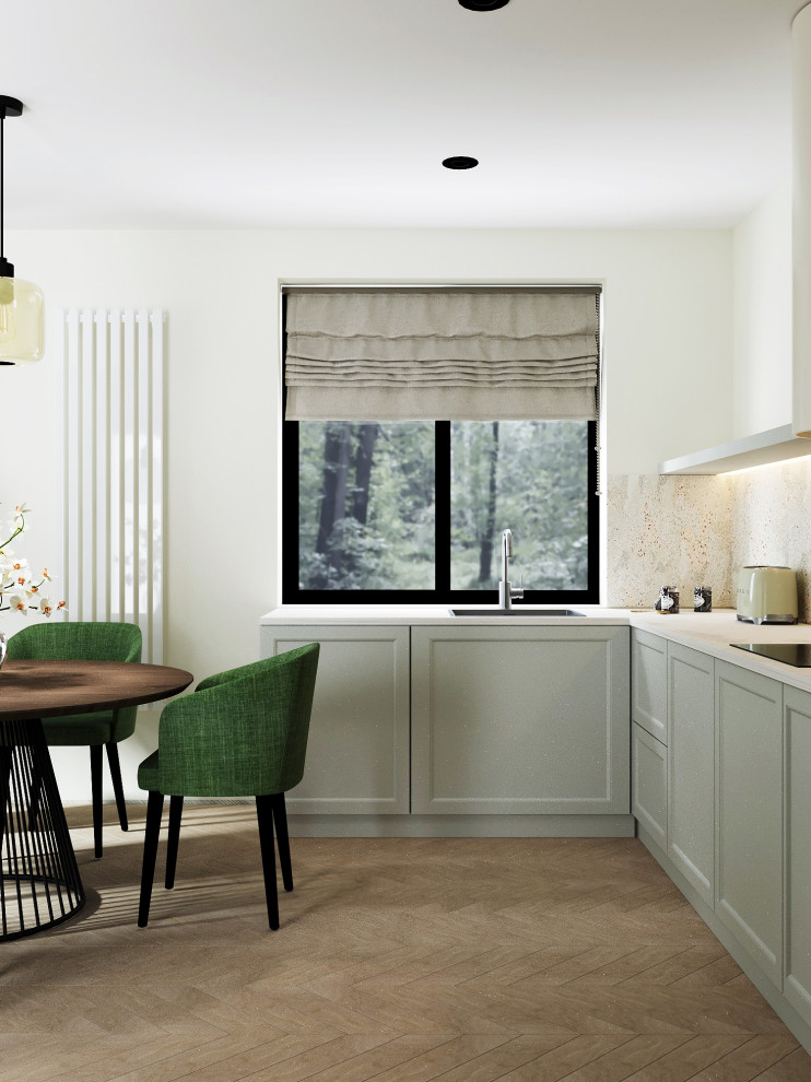 Дизайн-проект кухни-гостиной