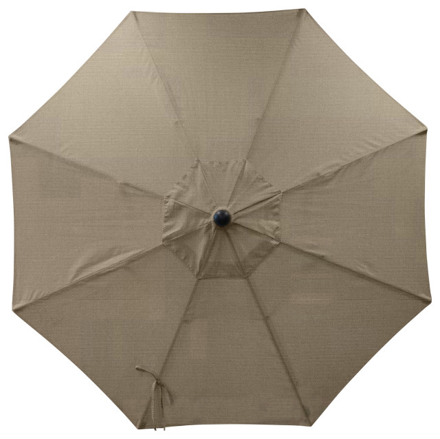 9' Round Universal Sunbrella Replacement Umbrella Canopy Contemporary