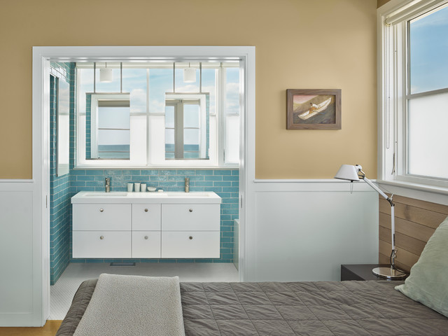 Beach House in Avalon stile-marinaro-stanza-da-bagno