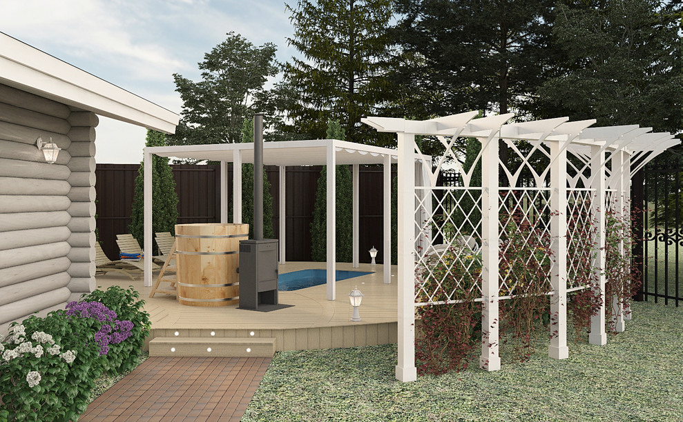 СПА зона у банного домика