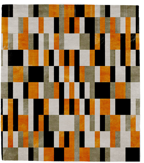 Random Wool Signature Rug, 8' Square - Contemporary - Area Rugs - by ...