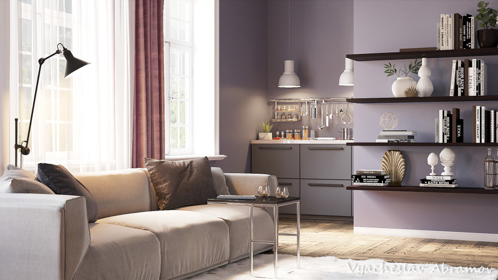 Интерьер 1-ком. квартира-студия