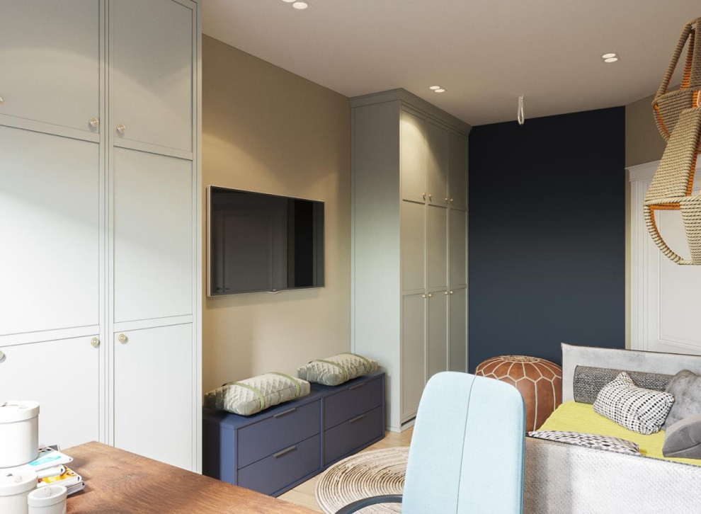 Шуваловские Высоты. Квартира для семьи с тремя сыновьями