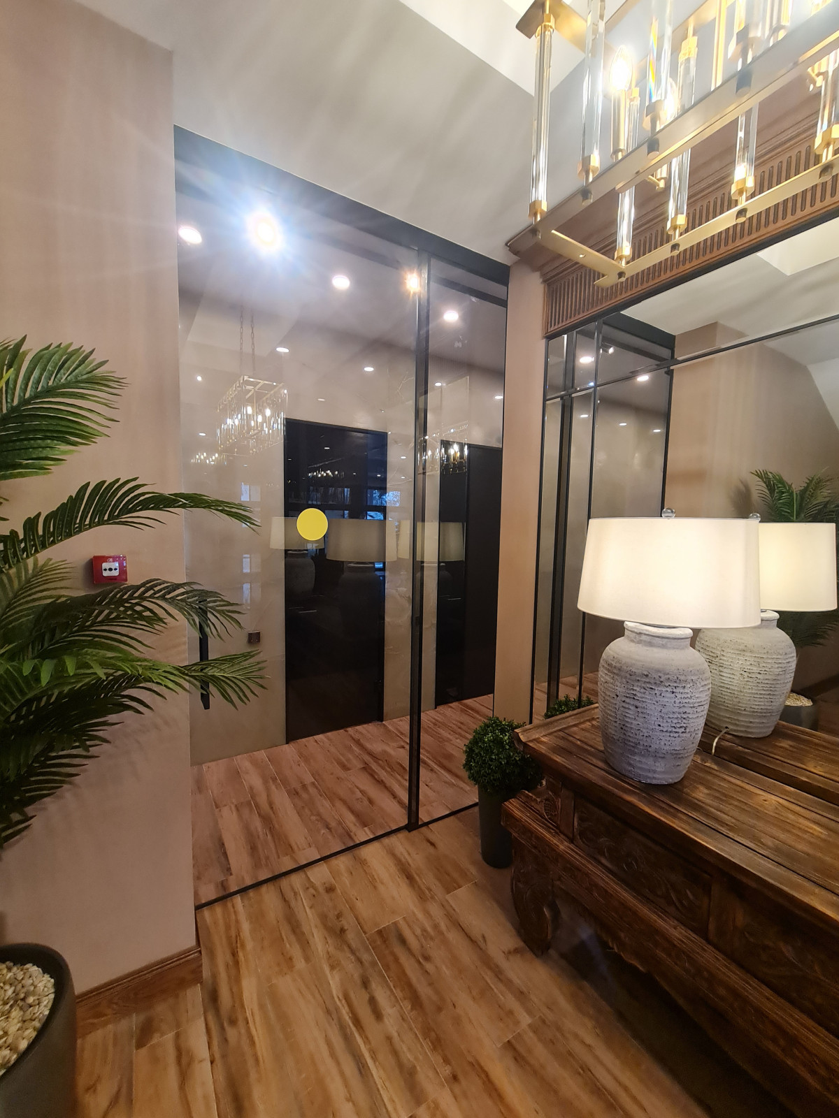 Перегородки из стекла