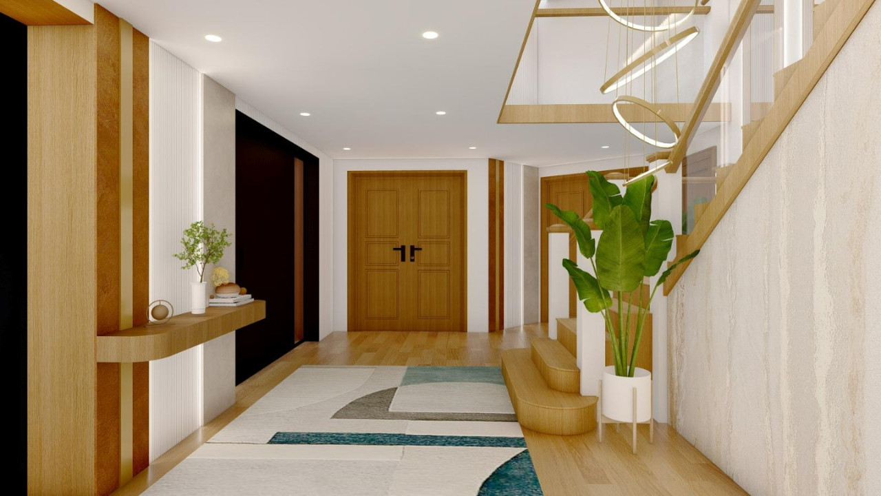 Modern Hallway Design in Lambeth