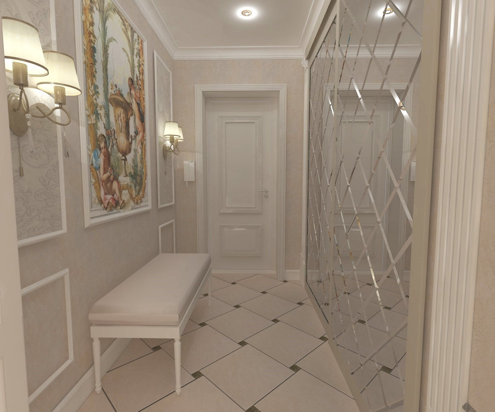 3-х-комнатная квартира в легком классическом стиле