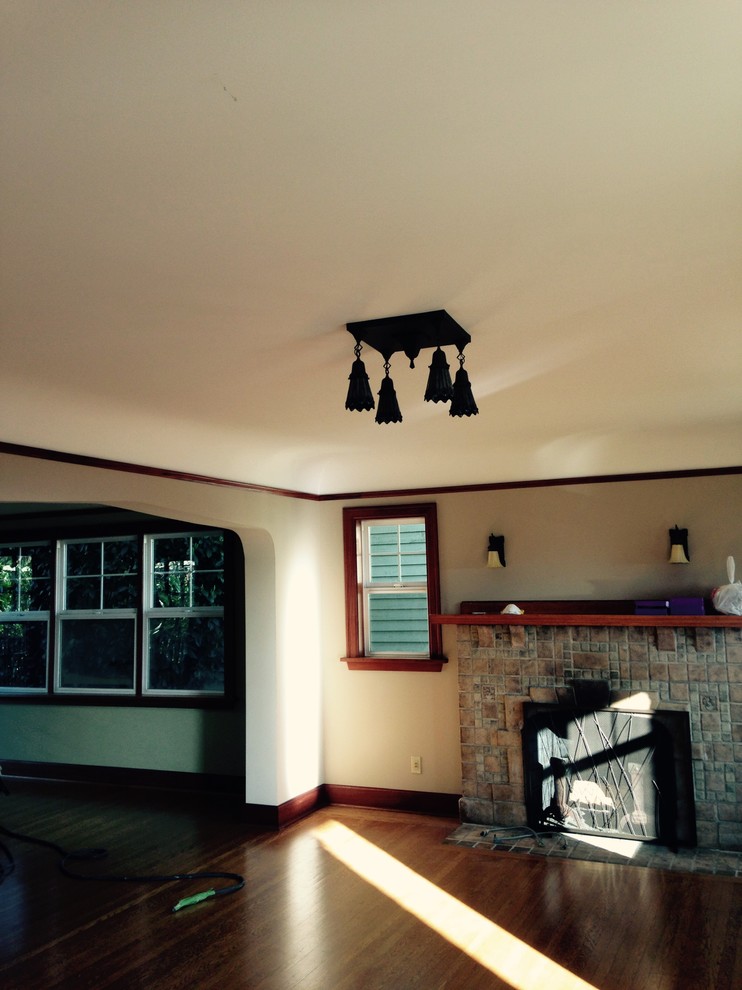 Coved ceilings paint