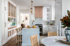 Kitchen of the Week: White, Wood and Blue With Cottage Charm
