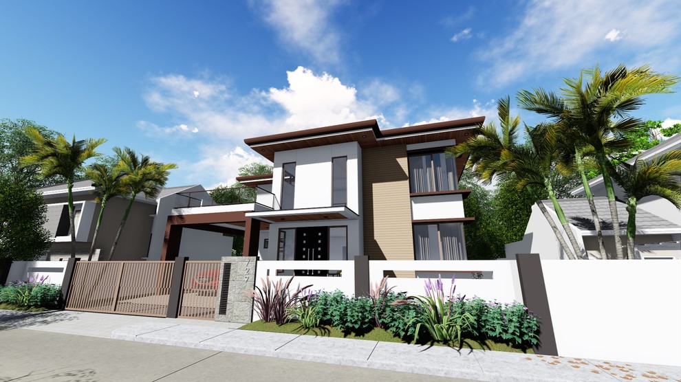 Proposed 2 Storey House in Palo, Leyte - Modern - Singapore - by Oballo ...