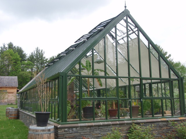 attached English greenhouses / glasshouses - Victorian greenhouses / glasshouses