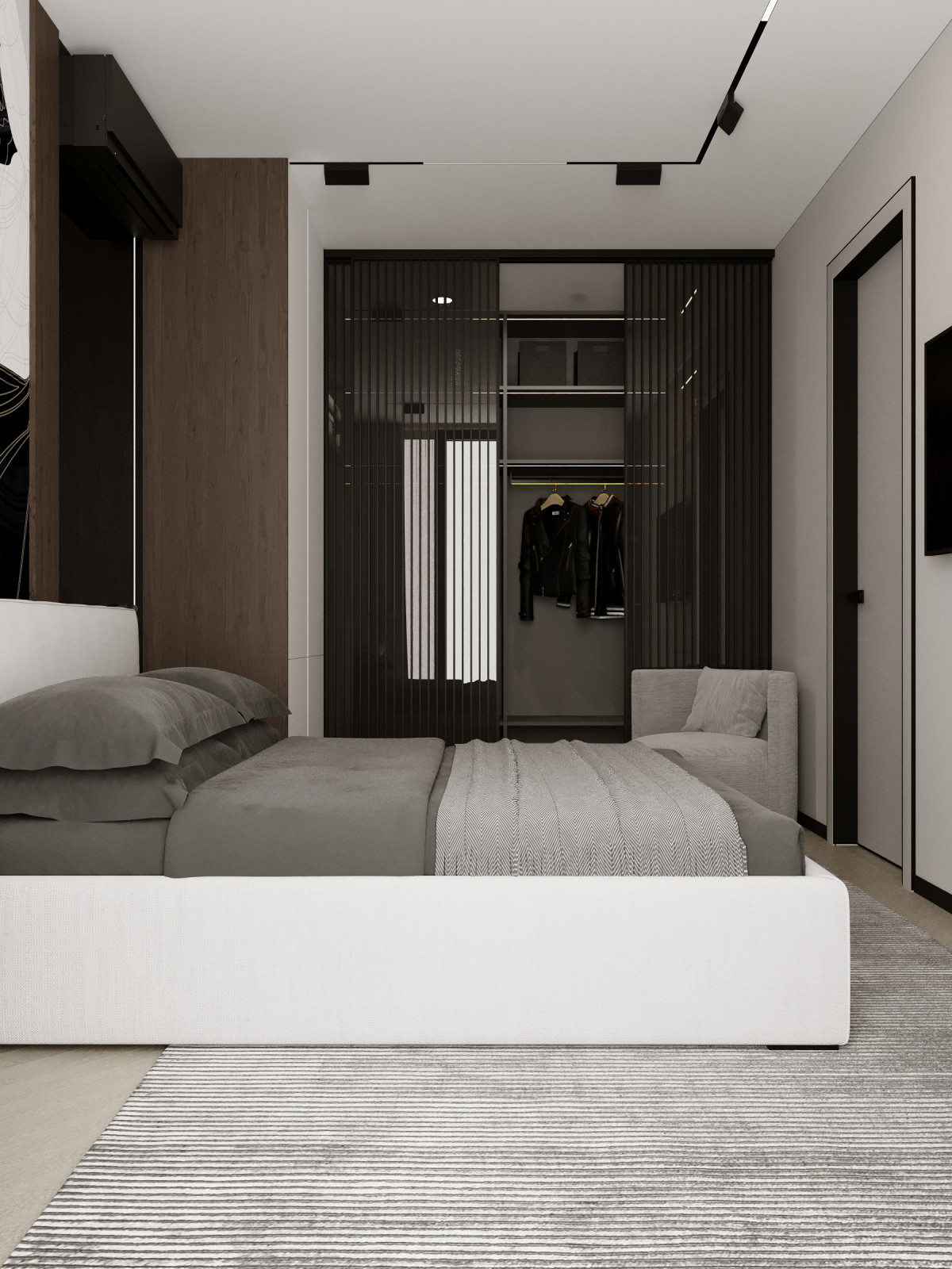 Интерьер в ЖК "Западный порт"