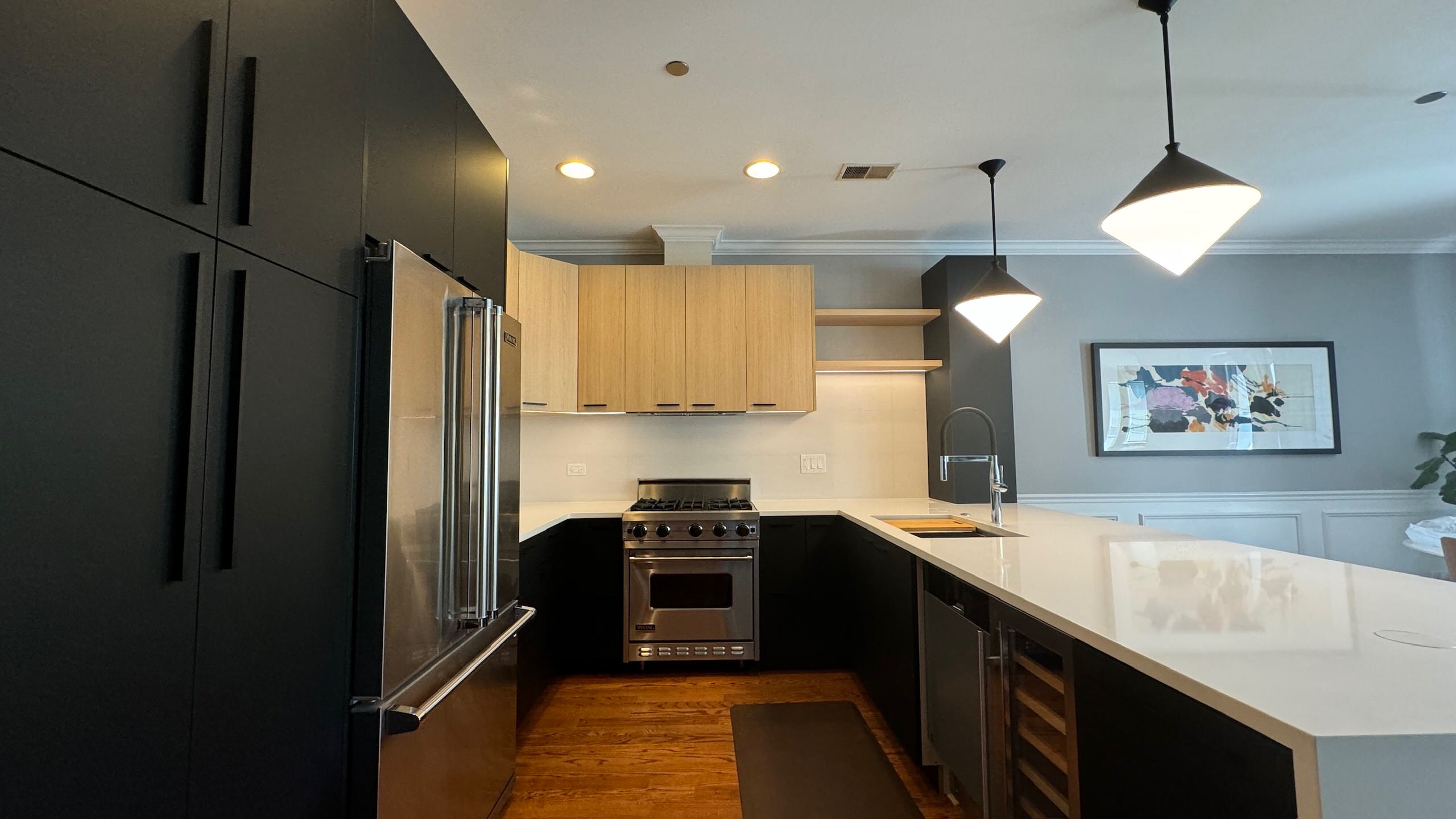 Modern Lakeview Kitchen Renovation