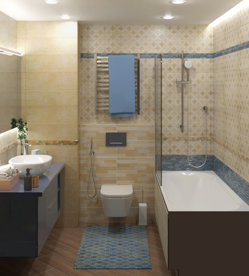 Современный прованс.120 кв.м.