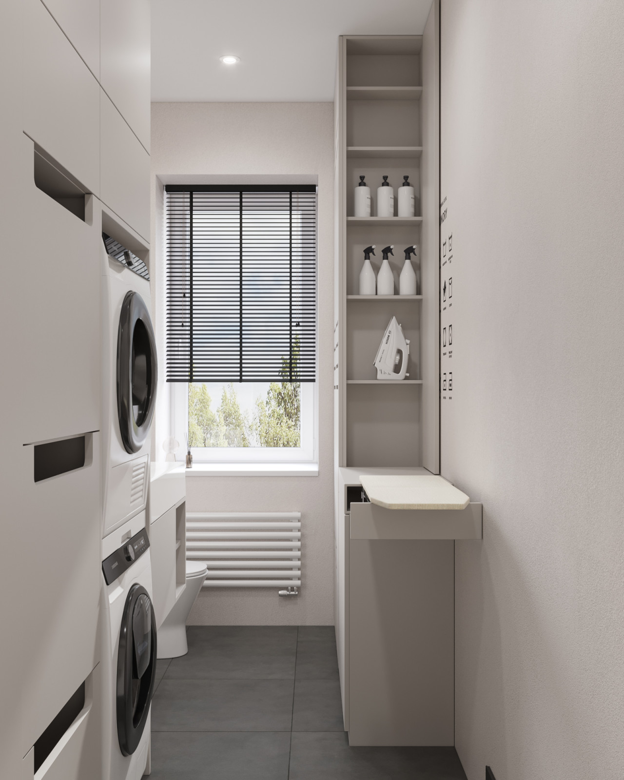 Contemporary home interior for young family