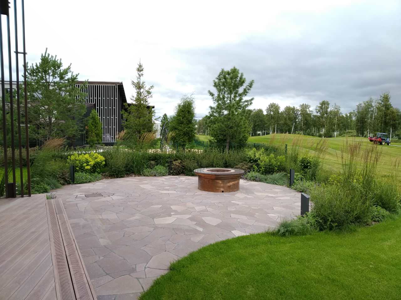 Участок с видом на гольф-поле