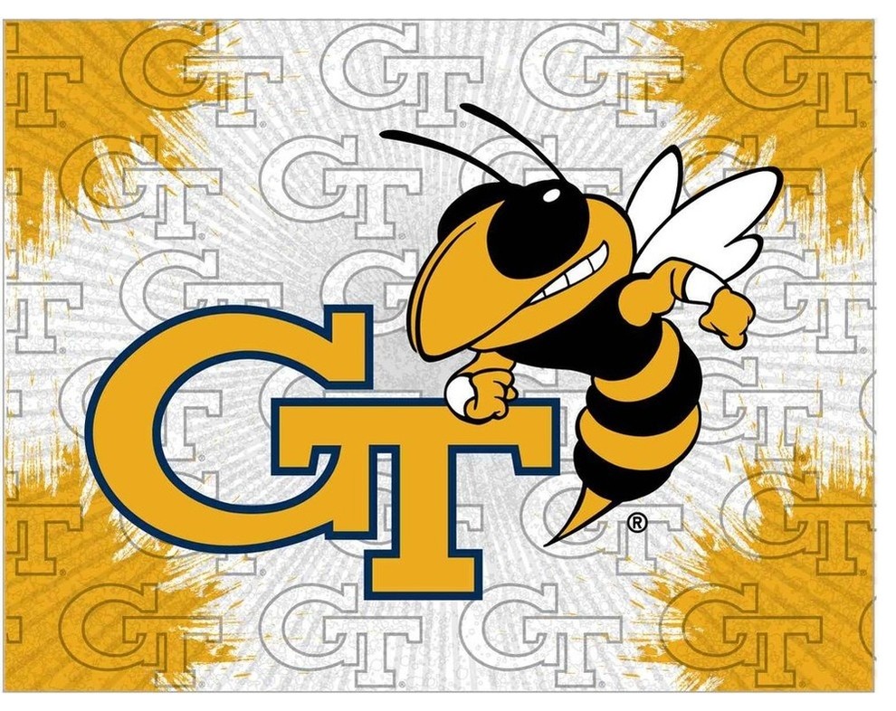 Georgia Tech Logo Canvas - Contemporary - Prints And Posters - by Team