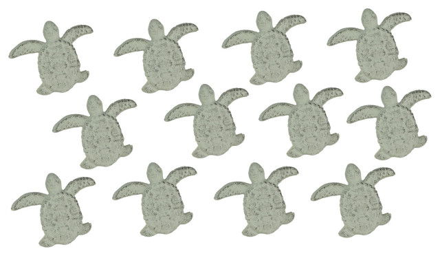 Cast Iron Sea Turtle Handle Drawer Pull Cabinet Knob Beach Decor