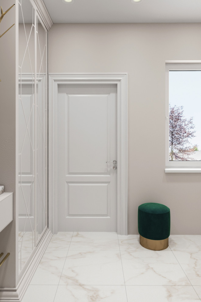 Проект первого этажа дома в Токсово для молодой семьи