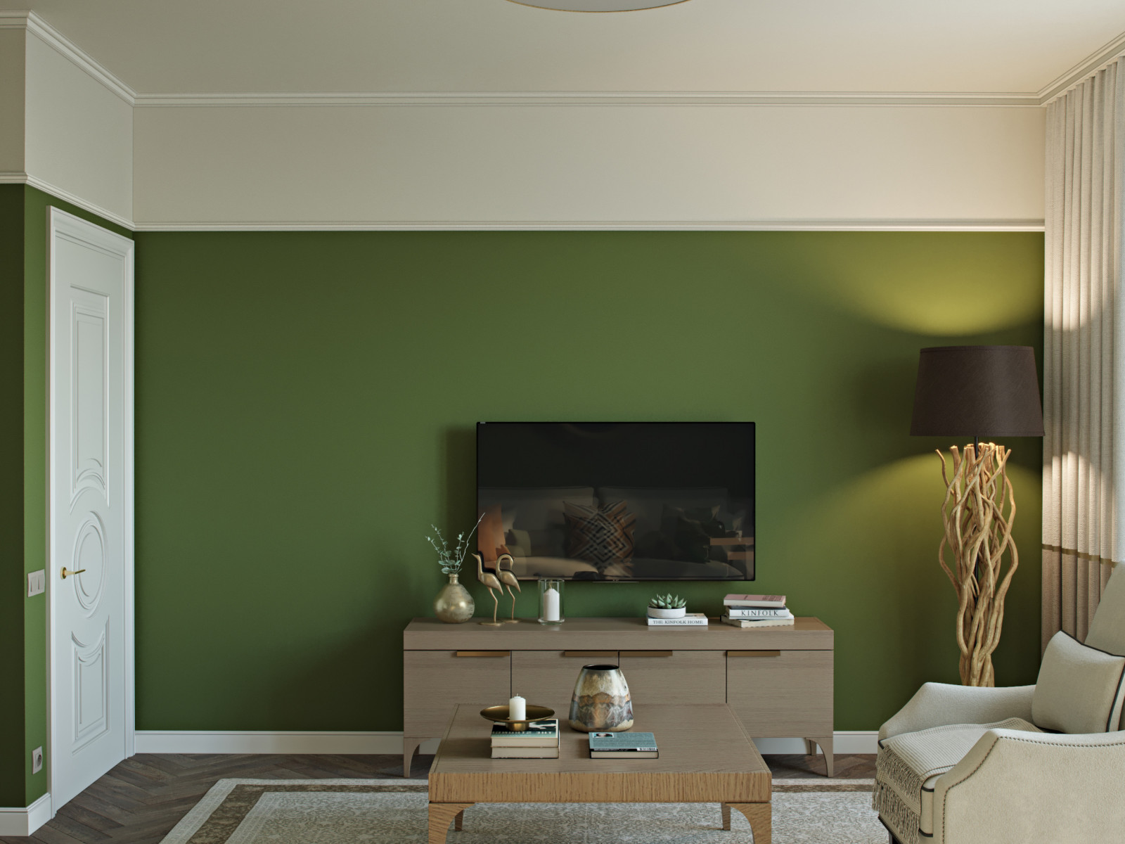 Проект трехкомнатной квартиры для дамы с собачкой.