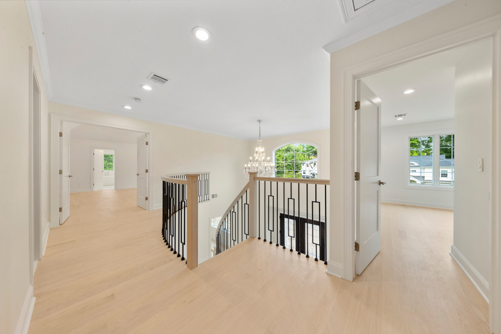 Second Floor Hallway New Home Construction in Summit, NJ | WA Construct