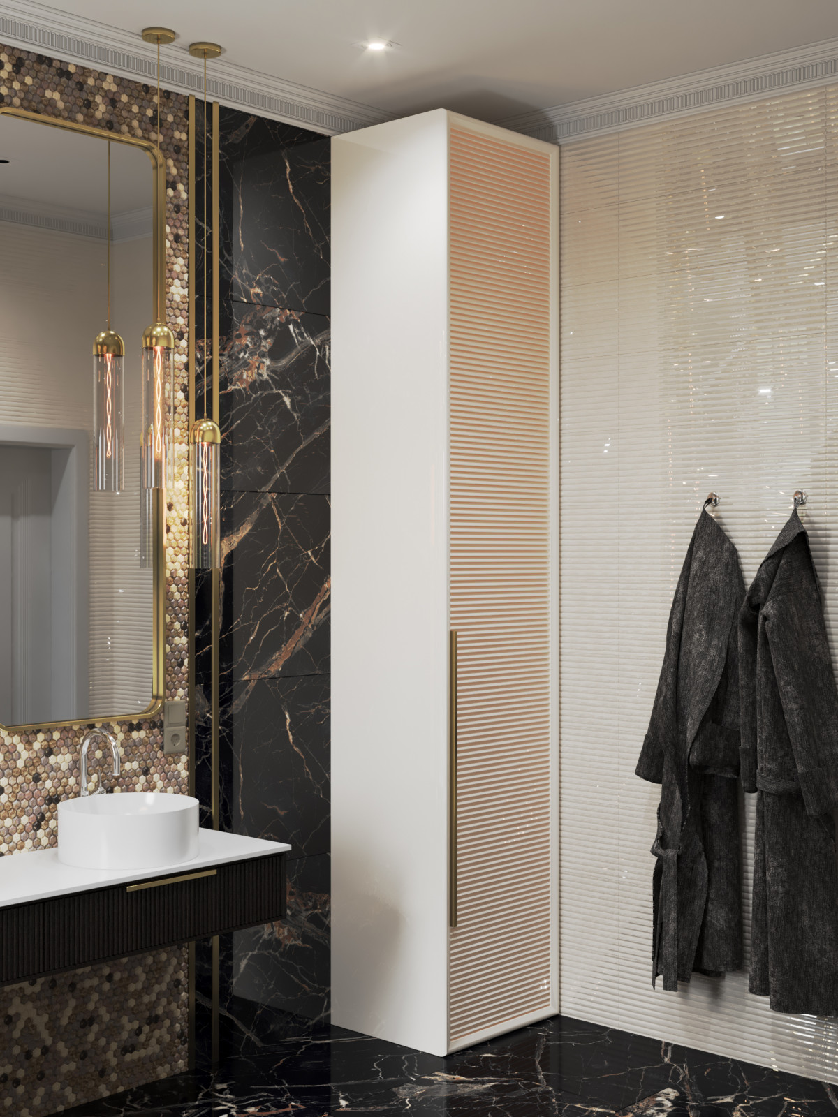 санузел в частном доме у моря