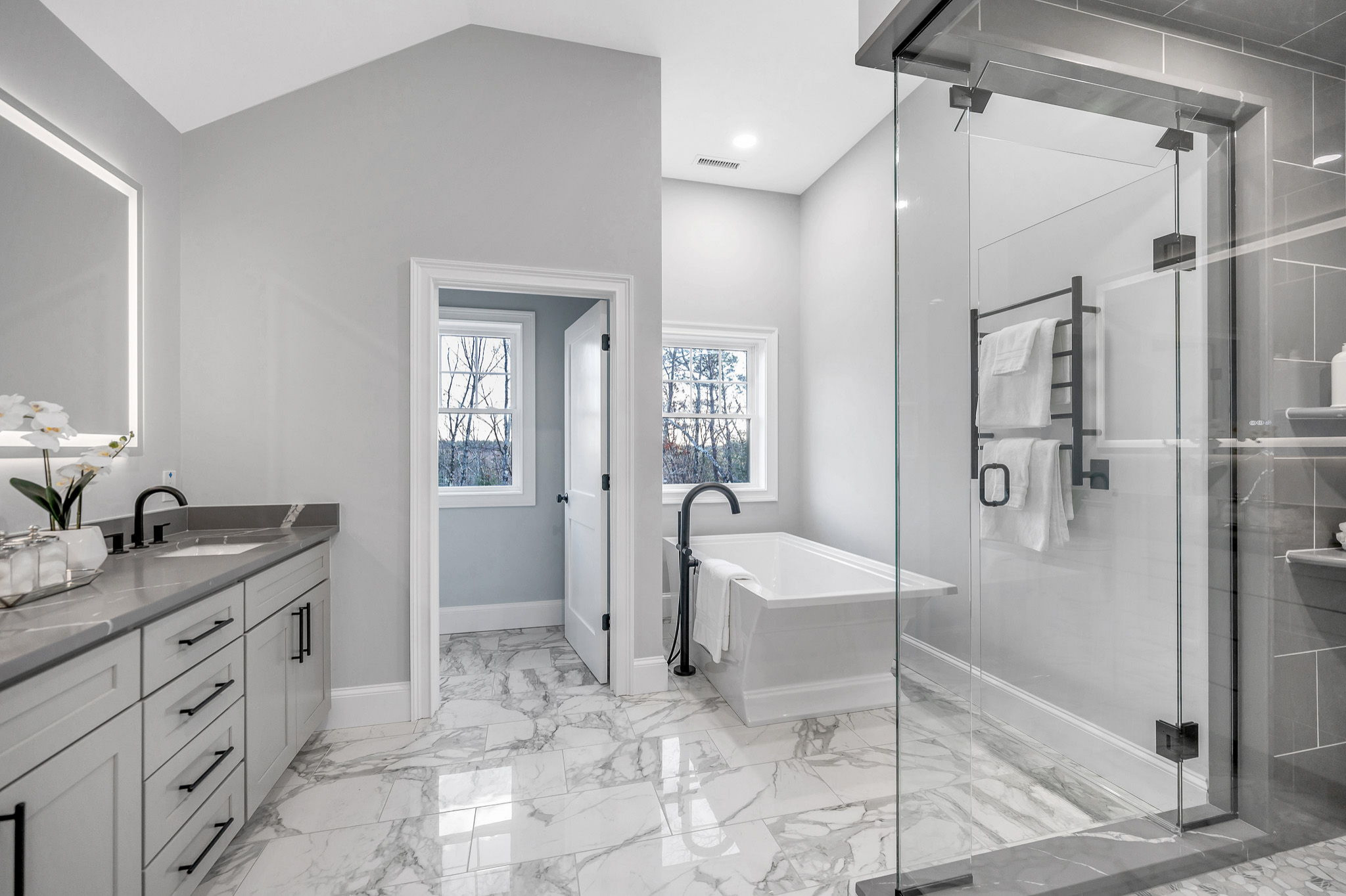 Inspiration for a bathroom remodel in Boston