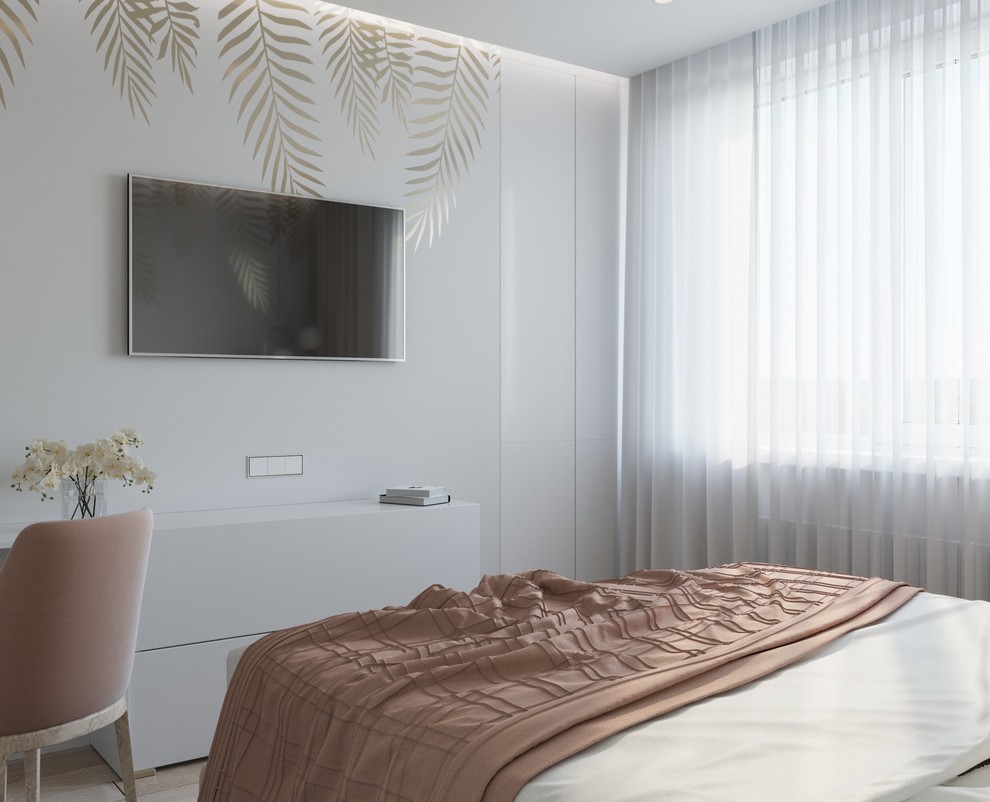 Дизайн-проект трехкомнатной квартиры "Мятное настроение"