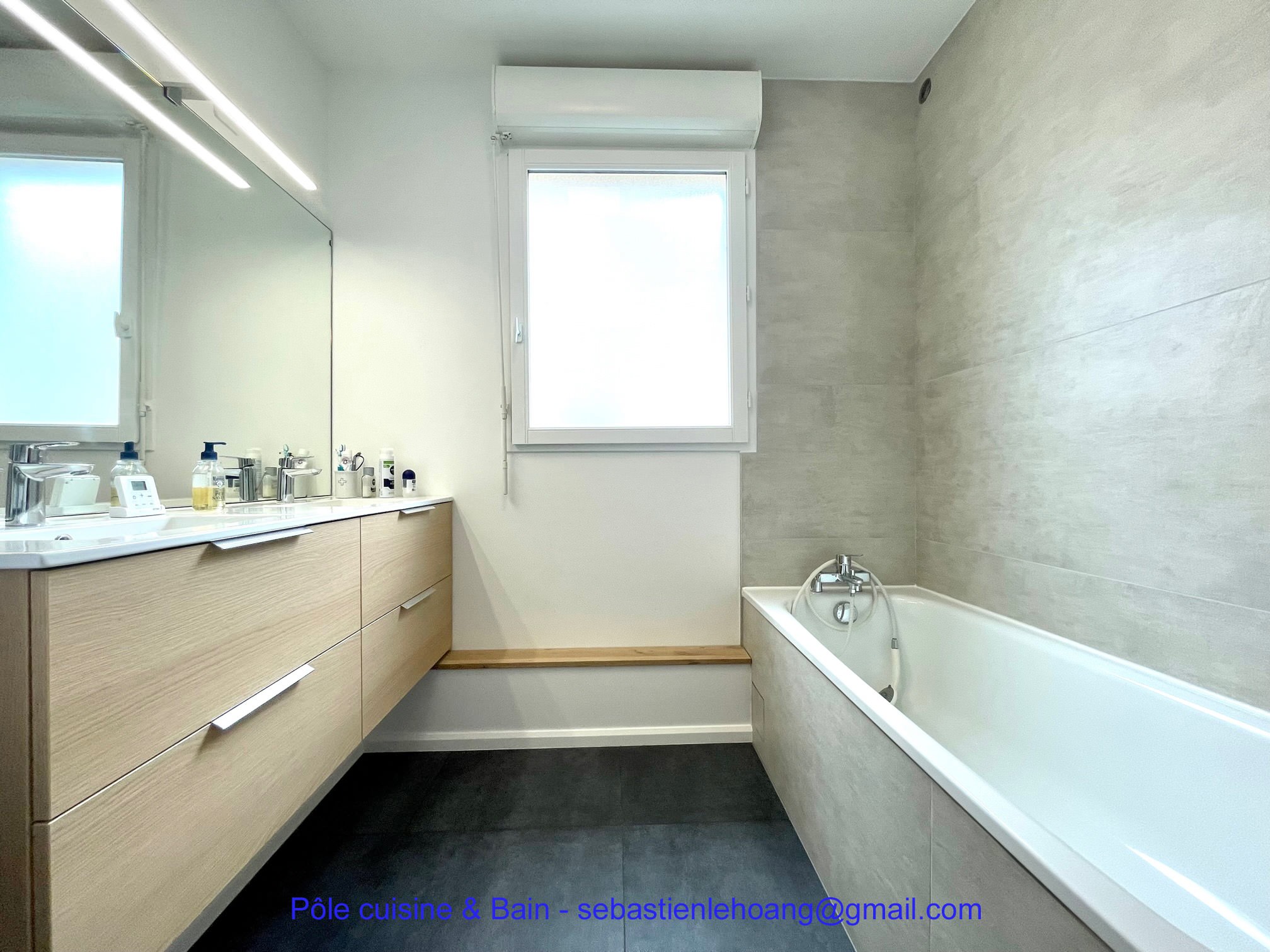 SALLE DE BAIN: Rénovation de 2000 vers 2023