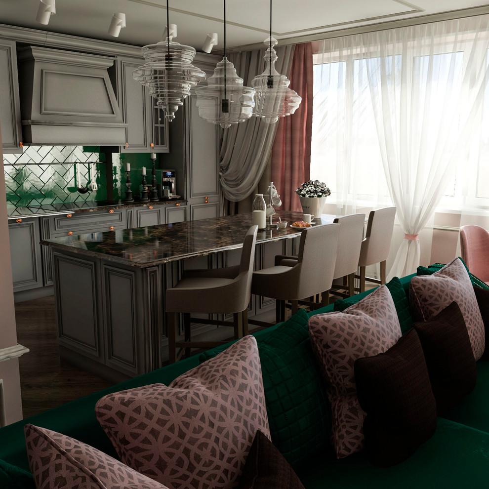 Современная классика. Квартира в Москве.