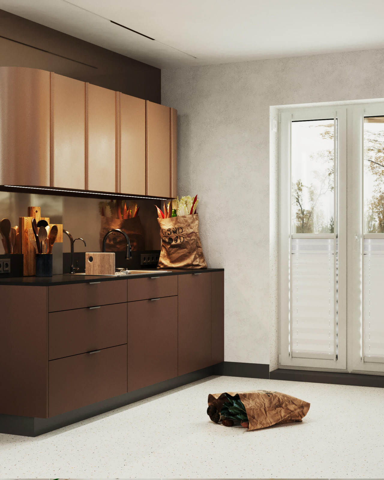 Коттедж 180 кв.м. г. Томск  Кухня