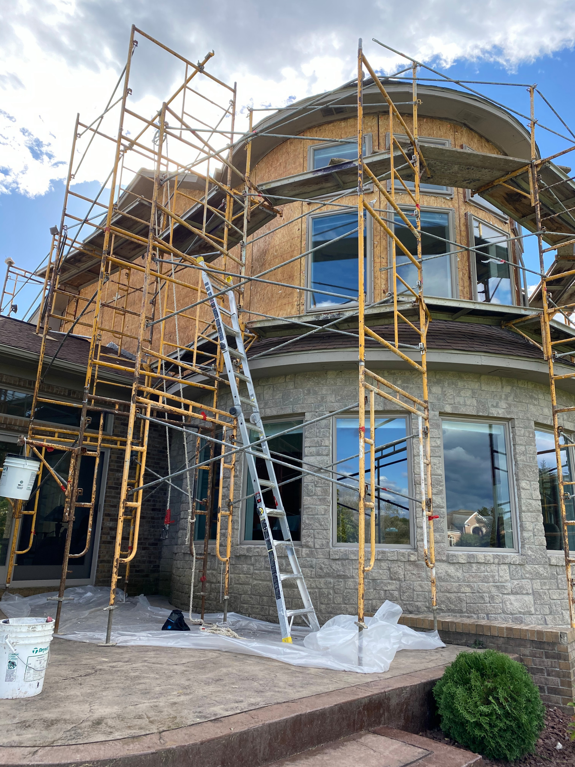 Stucco EIFS Siding Project