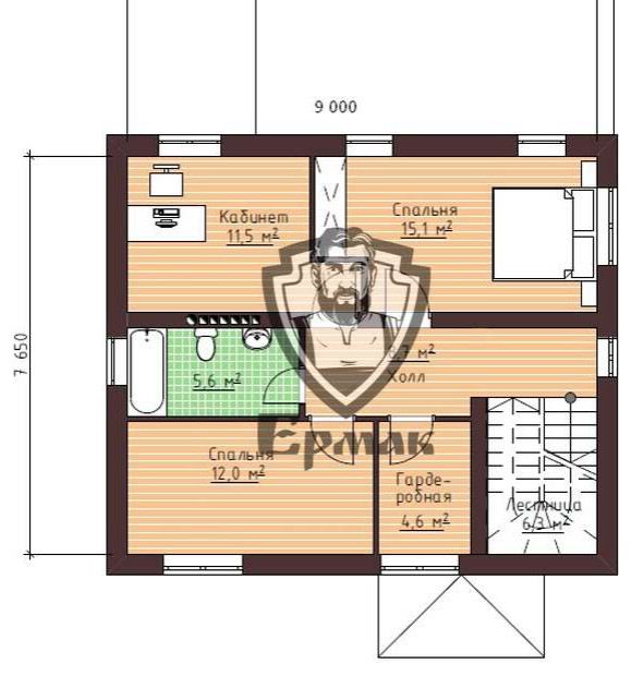 План 2-го этажа