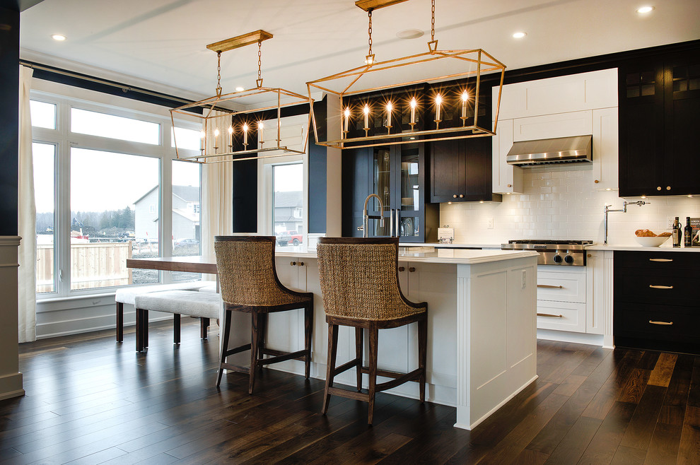 Home design - transitional home design idea in Toronto