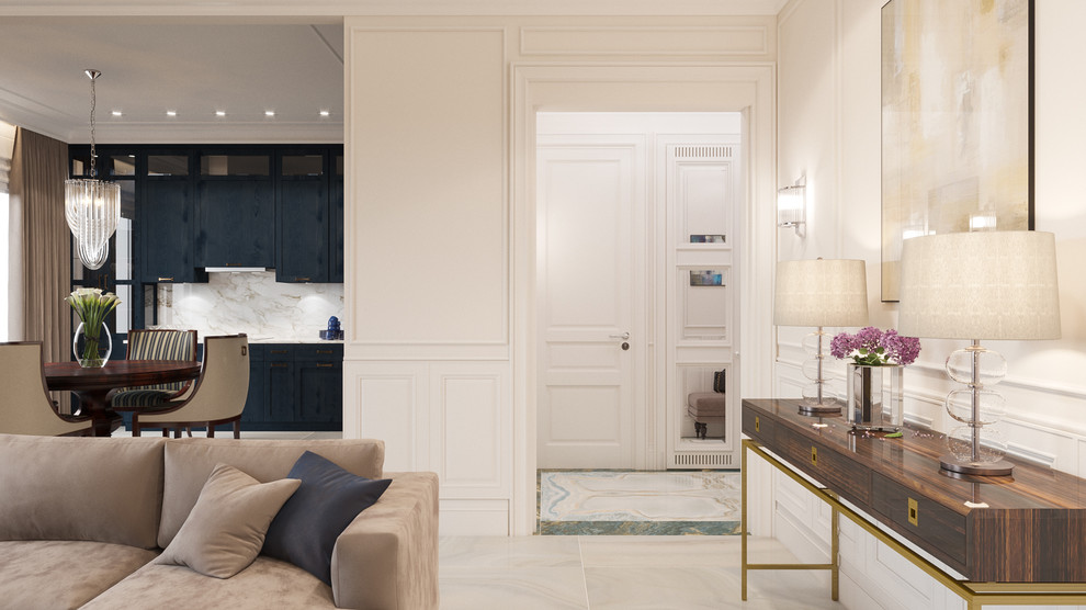 ЖК Red Side. Cовременная классика. 105 кв.м.