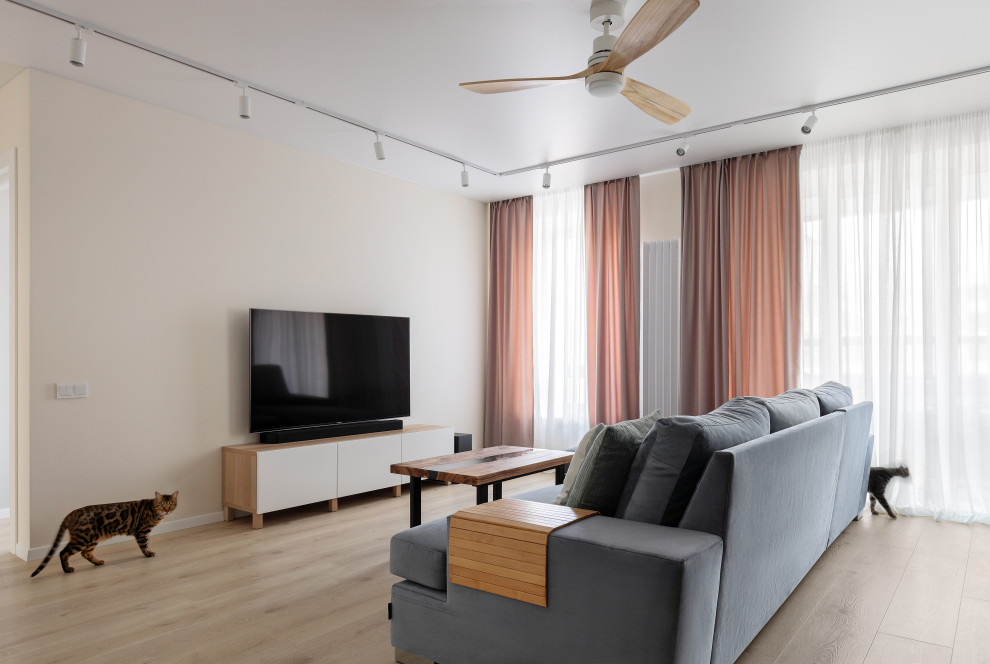 Просторная квартира в скандинавском стиле