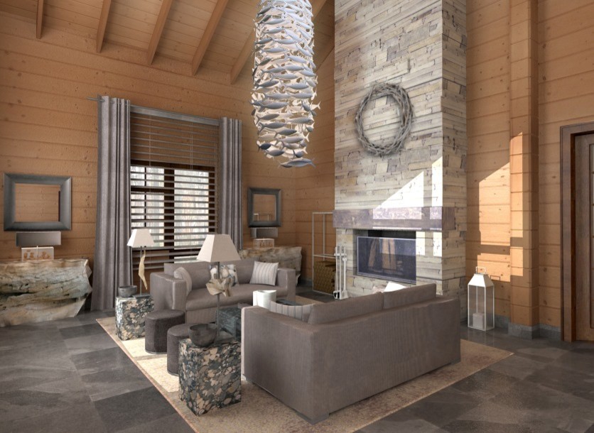 Охотничья усадьба на Волге