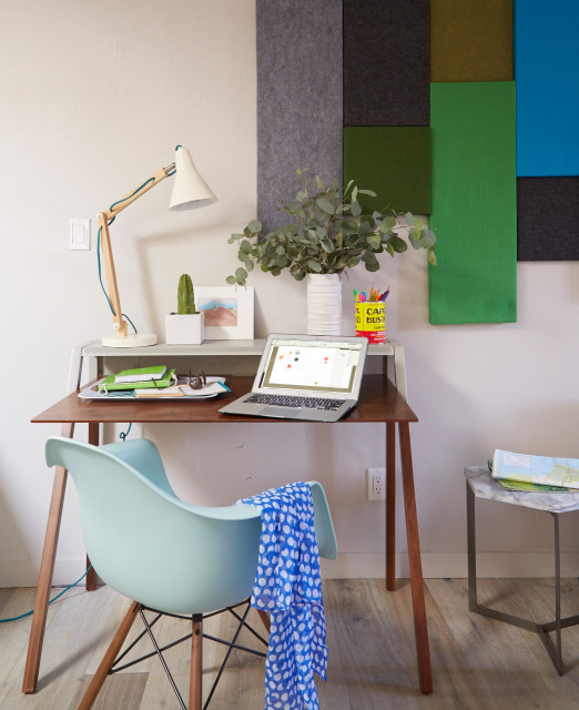 Hexagon Haus - Work area retro-arbetsrum