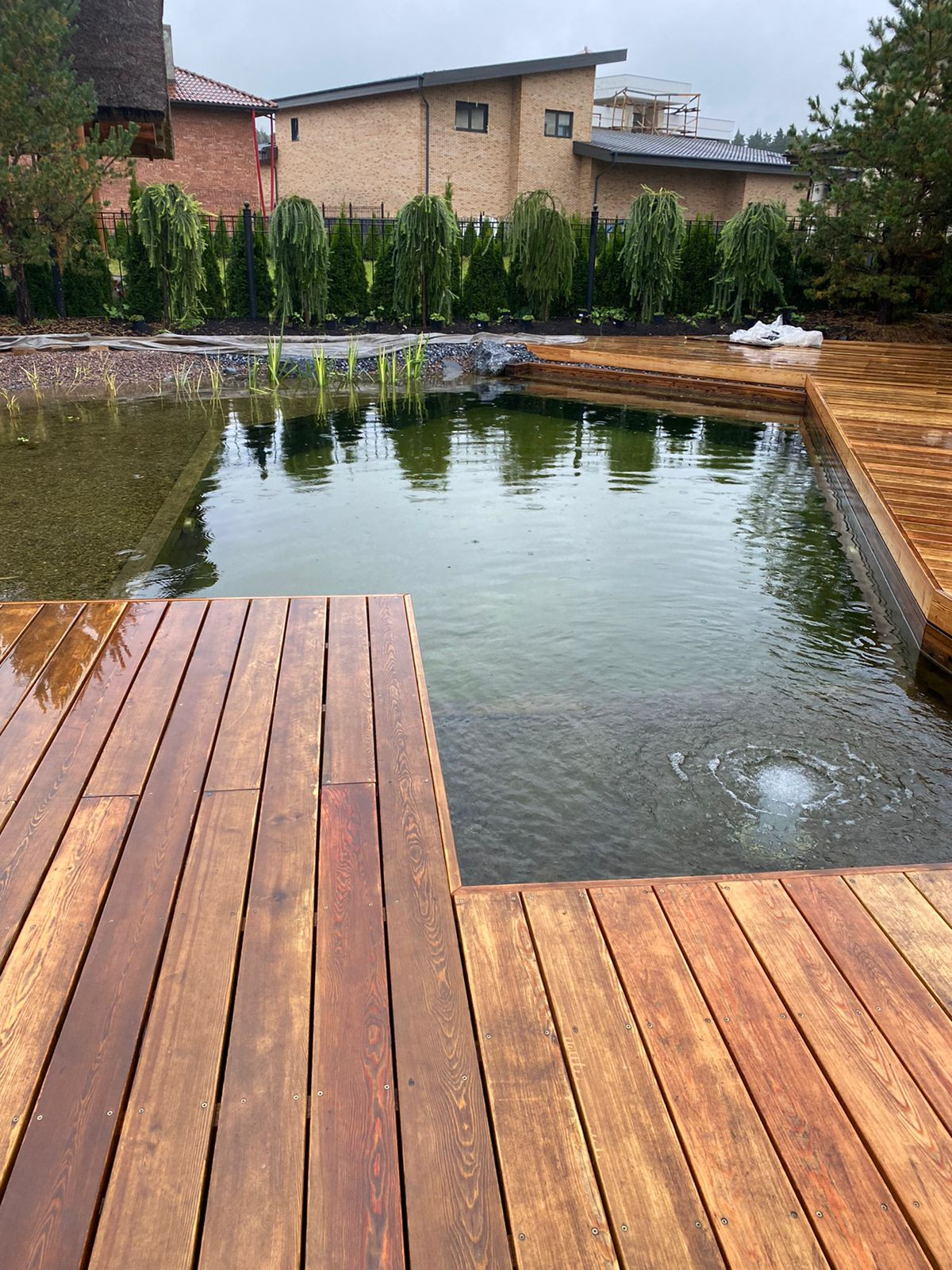 Плавательный водоём в Ренессанс парк