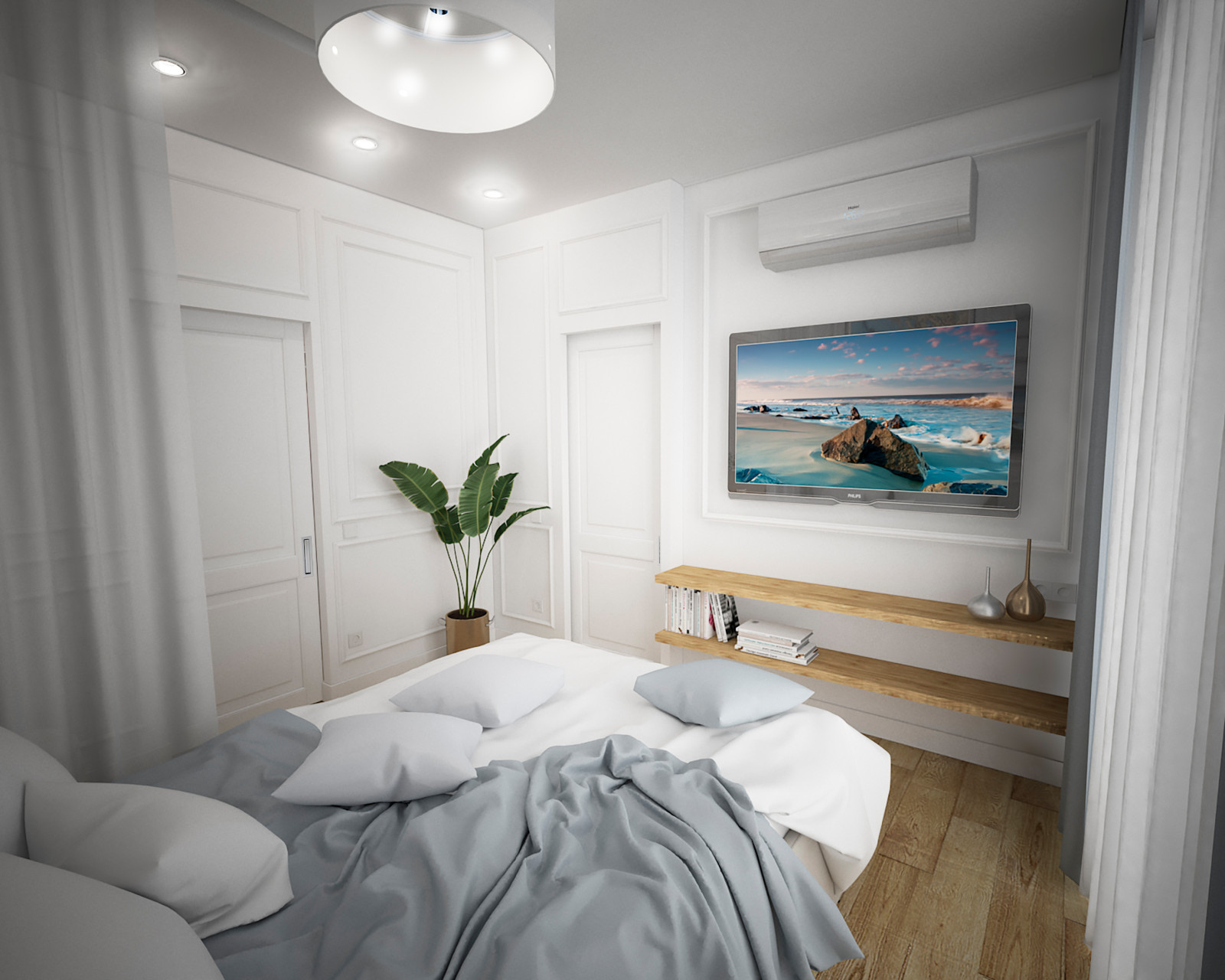 Малогабаритная квартира для молодой девушки