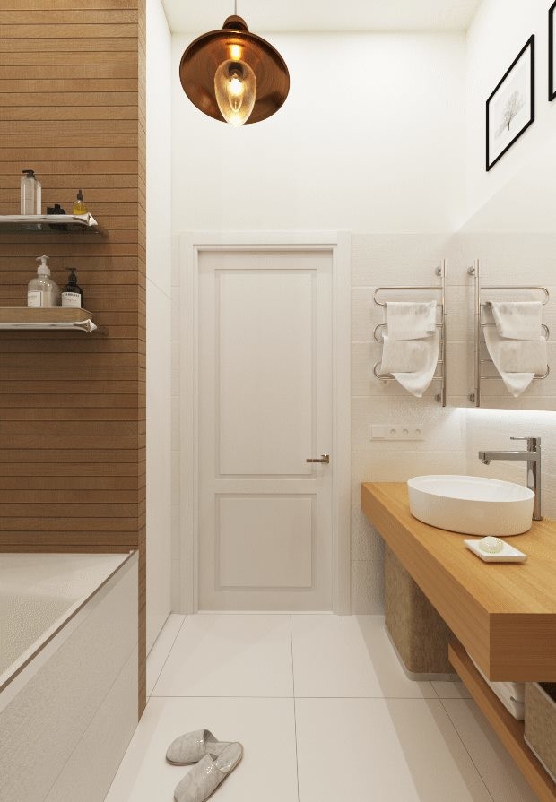 apartment in the Scandinavian style