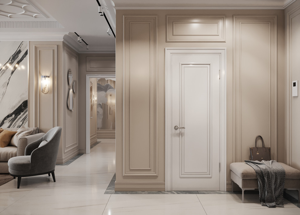 Дизайн интерьера квартиры в ЖК Триколор