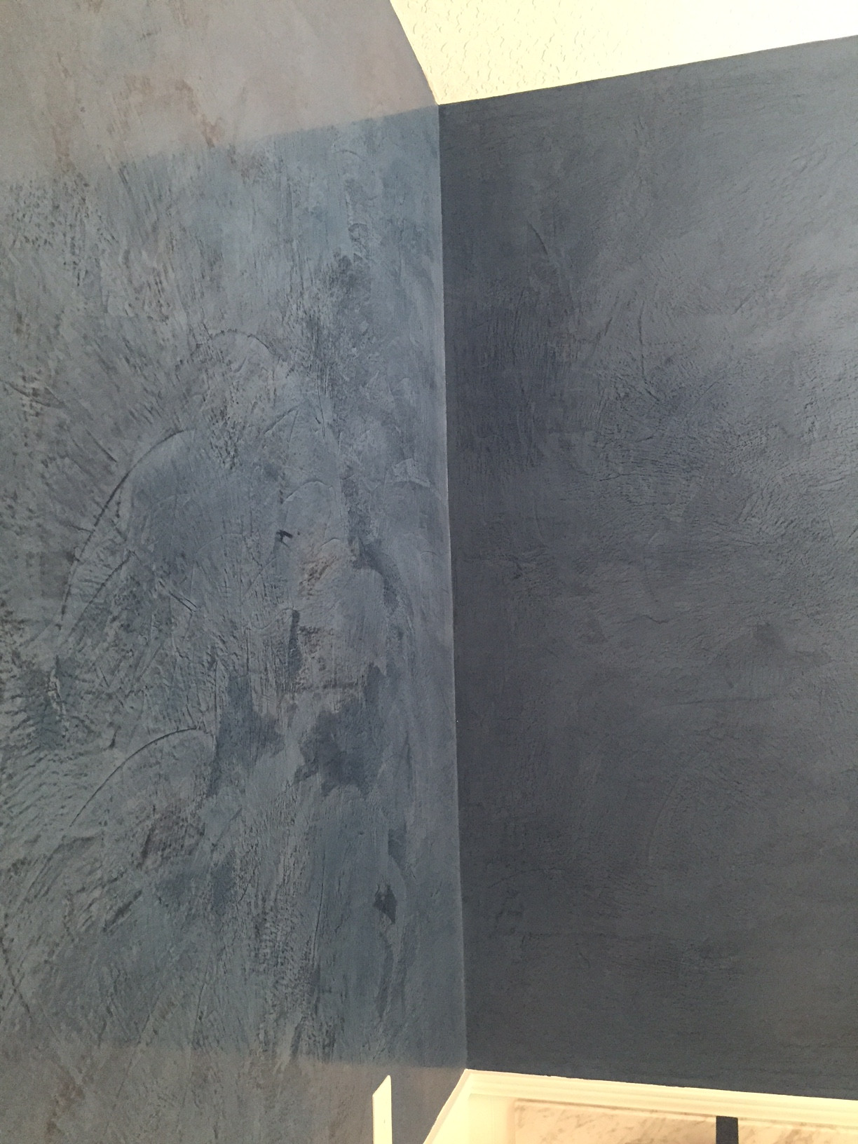 blue venetian plaster, danielle_blue