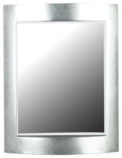 Kenroy Home Sacramento Wall Mirror, Silver - 60036