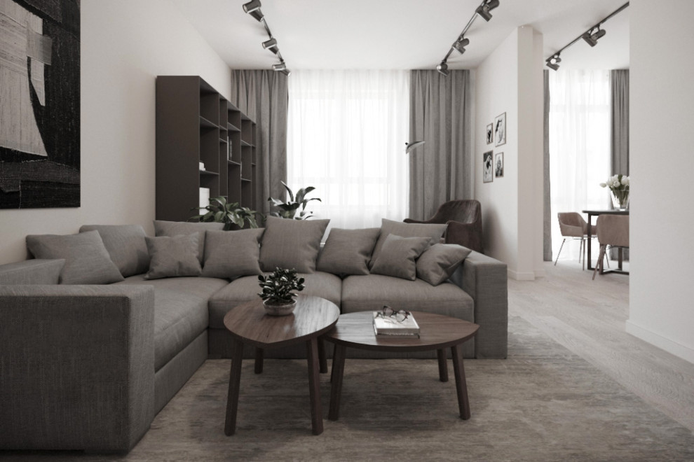 Дизайн-проект однокомнатной квартиры. Ростов-на-Дону. ЖК Династия