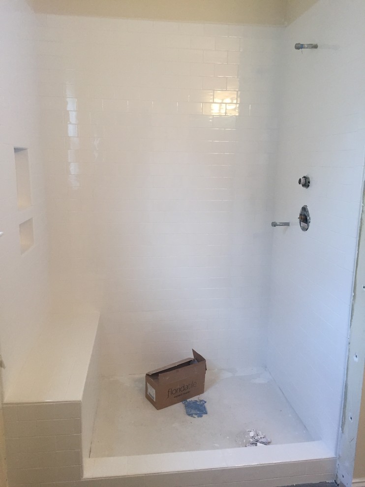 Shower grout color help!